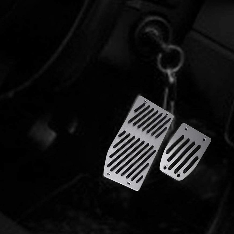 EVGATSAUTO Set of 4 Car Foot Pedal Pads for 1