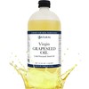 GrapeSeed Oil-Cold Pressed, Virgin, Undiluted, 100% Pure Grape Seed Oil,