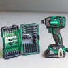 Metabo HPT Impact Driver Bit Set (60-Piece)