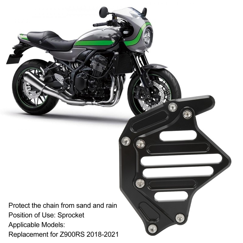 Sprocket Guard Cover Aluminium Alloy Strong Strength Smooth Chain Protector