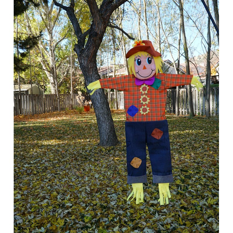 In the Breeze ITB-4274 Autumn Scarecrow Wind Friend 3D Windsock