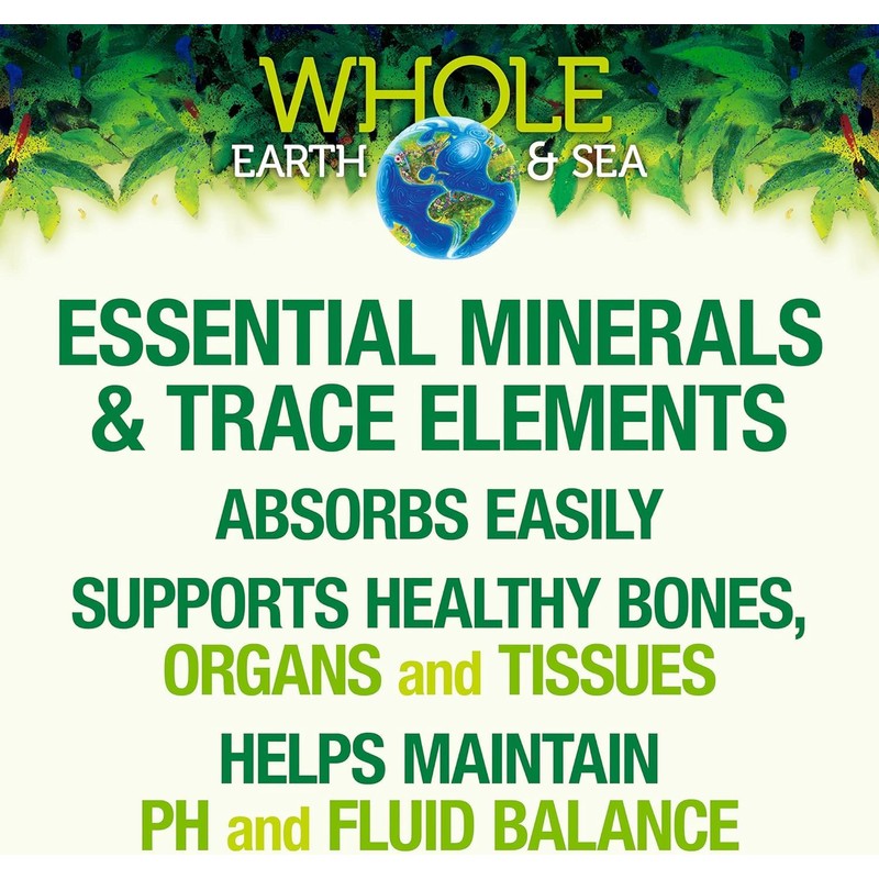 Natural Factors Whole Earth & Sea Pure Food Deep Ocean