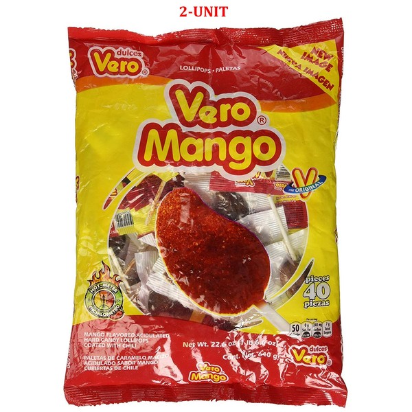Mango Con Chile - Pack of 40- (22.6 oz.)(1 lb. 6.6 oz.) (2-Unit)