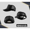 ALLNTRENDS Never Surrender Trump Embroidered Trucker Hat USA Mesh Cap