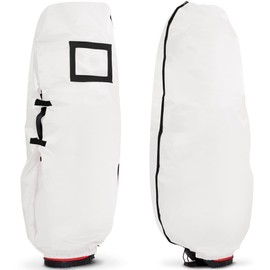 PYKES PEAK PP-GOLF Series Ultra Lightweight 4.2 oz (120 g) Golf Caddy Travel Cover, Fits 9.5 Type / 48 inch Caddy, Golf Bag, Caddy Bag, Foldable, 12 Colors, Stylish, Men’s, Women’s, White
