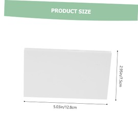 PACKOVE 150PCS Disposable Nail Art Mixing Paper Pads Odorless Nail Polish Color Boards for Home and Thick Multifunctional Color Mixing Tool for Professional and Amateur Use