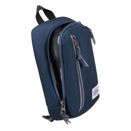 American Tourister Unisex Brightup Backpacks, Blue (Navy), 24 cm Shoulder Bag, Fashion Waist Bags