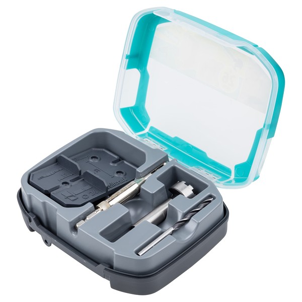 wolfcraft Hinge Hole Set 4655000 for Easy Installation of Concealed