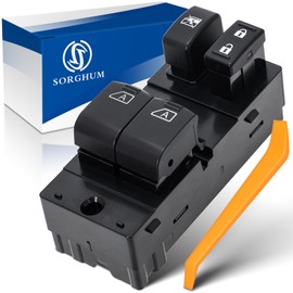 Sorghum Power Window Switch Driver Side - Master Window Switch Compatible with 2003-2008 Nissan 350Z 2004-2007 Infiniti G35 16 Pins Replace# 25401CD000 25401CD010 25401CD02A 25401CD02D
