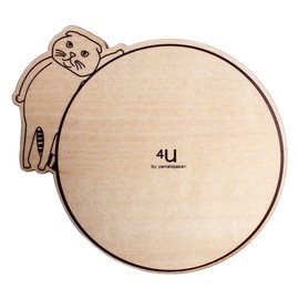 Yamato Kogei 4U Coaster Scottish Fold CAT YK17-101