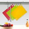 GoodLuck 5 Pieces Flexible Cutting Boards with Hanging Hole, BPA