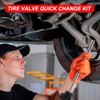 SKIKHN Tyre Valve Repair Kit, 13 Pieces Tyre Valve Puller