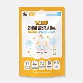 Mom & Blanc Fever Reducing Cooling Sheets (18 Sheets) / 맘앤블랑 해열쿨링시트 열냉각시트 18매입