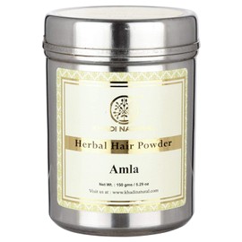 Indian Natural Product KhadiNatural Ayurvedic Amla Powder, 150g