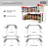 Spicy Shelf Deluxe - Expandable 2 Tiered Spice Rack Organizer