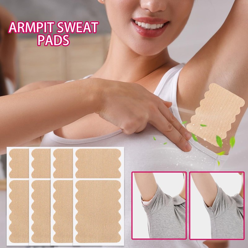 Sweat Pads, Invisible Sweat Pads for Under Arms, Blocker Protectors