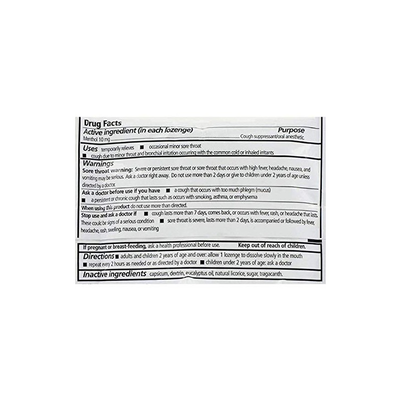 FISHERMANS FRIEND 20 LOZENGES 10MG ORIGINAL EXTRA STRONG (pack of