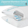 Body Pillow For Adults Cooling Bamboo Rayon Full Adjustable Memory