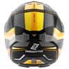 Bogotto Ezion Flip-Up Helmet, Matte Black/Yellow, S