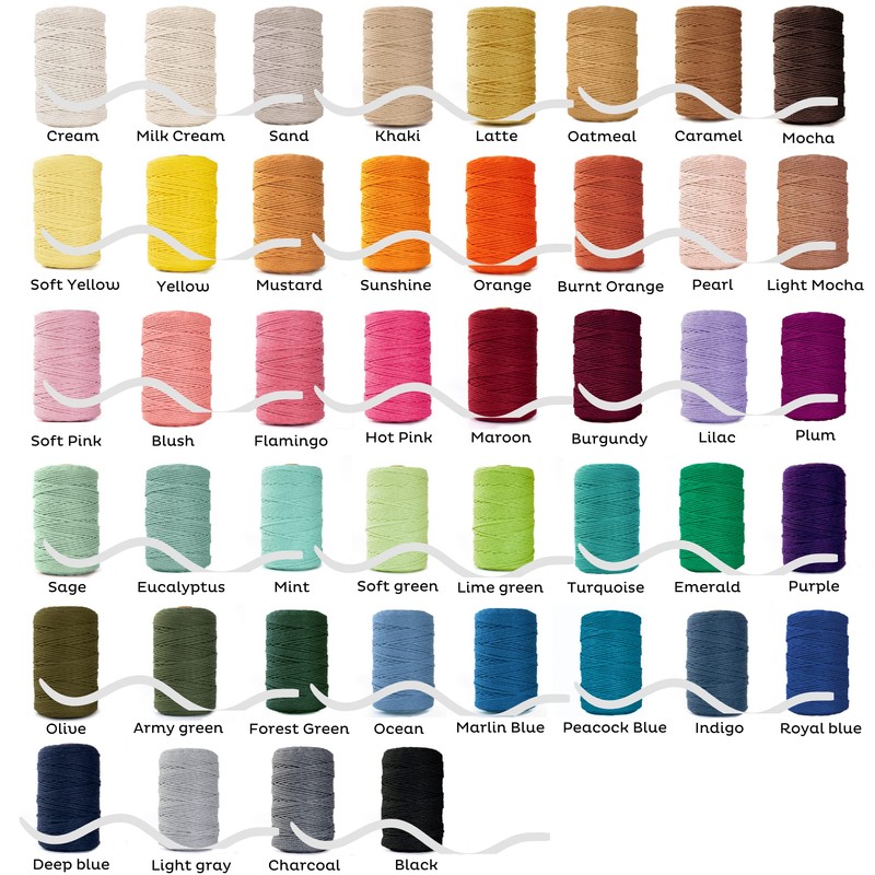 Nook Theory Nook Theory Macrame Cord - 5mm 109 Yards
