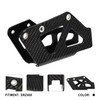 Funparts Motorcycle Chain Guide Guard Carbon Fiber for DRZ400 2000-2004