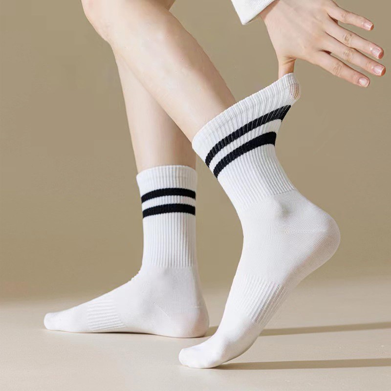 micsun 6 Pares Calcetines de Algodón para Mujer, Calcetines Deportivos