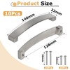 DBREAKS Pack of 10 Furniture Handles, 128 mm Hole Spacing