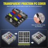 Nilight 6-Way Car Marine Waterproof Fuse Box Block Holder with