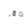 1-5/8" Offset 5-3/4" L Chrome Plated Die Cast Lift-Off Self-Closing