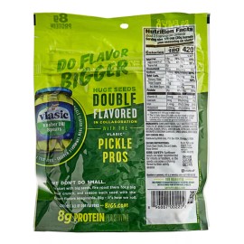FixtureDisplays BIGS Vlasic Dill Pickle Flavored Whole Sunflower Seeds 5.35 oz. - 12/Pieces