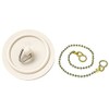 Merriway BH03433 38mm (1.1/2 inch) White Basin Plug Stopper with