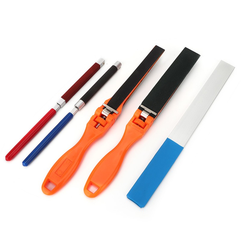 5pcs Manual Sandpaper Stick Semicircle Sanding Paper Roll Bar Jewelry