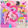 Twizler 3rd Birthday Card for Girls - Superhero - Age