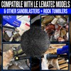 LE LEMATEC Silicon Carbide #100 Sandblasting Media for Rock Tumbling,