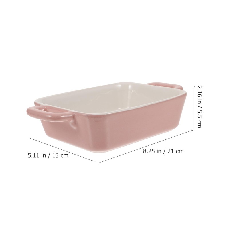 Angoily Ceramic Baking Mould, Casserole Dish for the Oven with