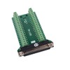 euroharry DB37 Female D-SUB 2Row 37Pin Breakout Connector