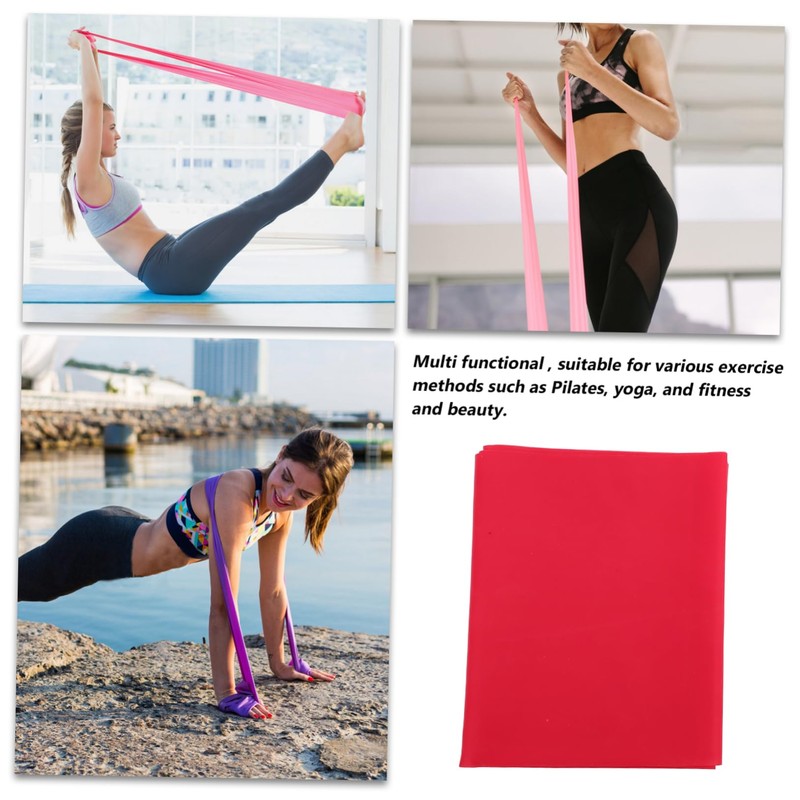SUPVOX Yoga Tension Tablets for Gym Equipment Stretching Band Yoga