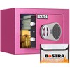 Bostra Fireproof Safe Box with Sensor Light & Fireproof Bag,