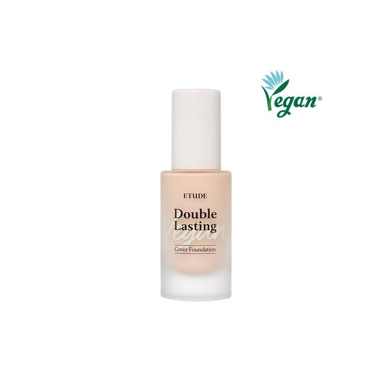 Etude Double Lasting Vegan Cover Foundation 30g, light vanilla