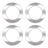 Pastlla 4 PCS Plumbing Cover Plates Self-Adhesive Tape Pipe Cover