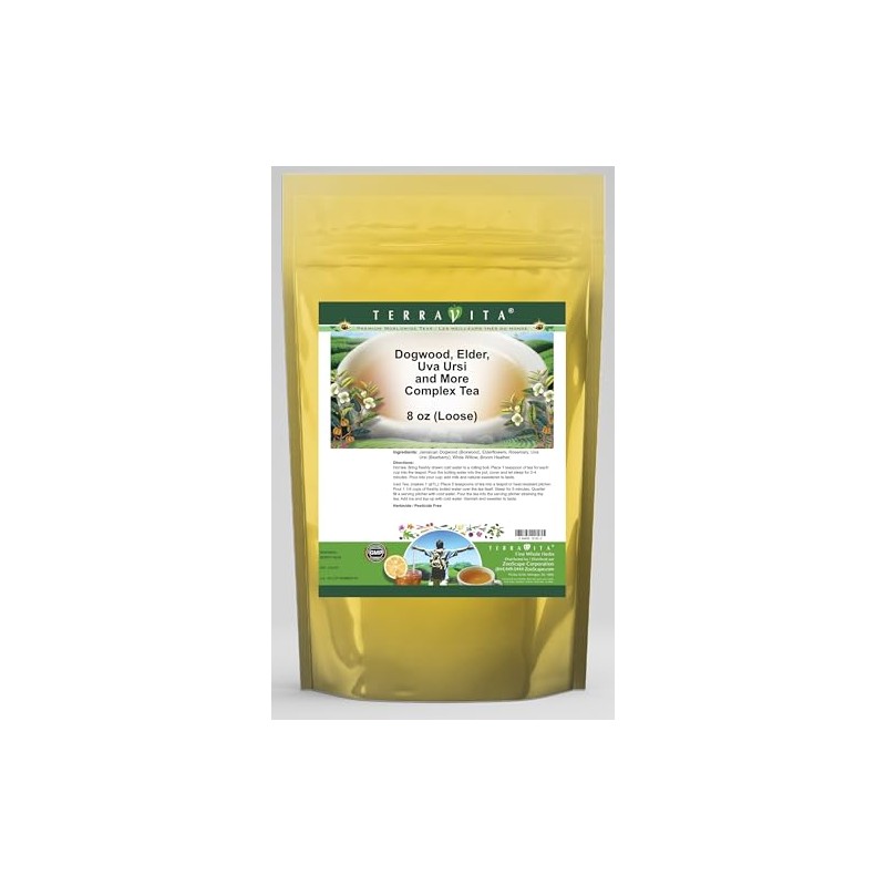 Anti-Cellulite Complex Tea (Loose) - Dogwood, Elder, Uva Ursi and