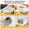 Eikovia Bread Proofing Basket,Sourdough Bread Baking Supplies,Breads Bowls for Rising