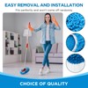 Baderke 3 Pack Chenille Mop Heads Replacements Compatible with 1