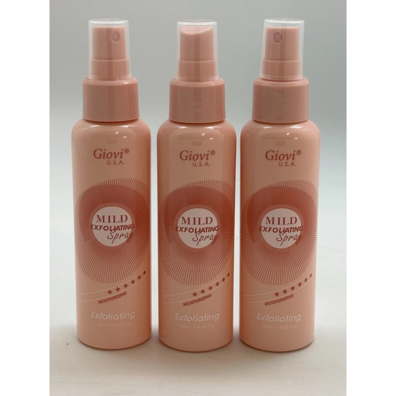 Giovi 3 Pack Giovi Mild Exfoliating Sprays 4.06 fl oz