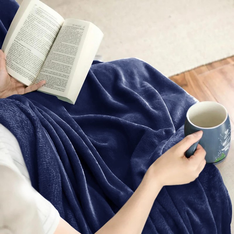 IR Imperial Rooms Fleece Blanket Throws for Sofas – Soft