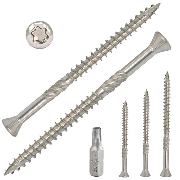 TCO Patio Screws Stainless Steel A2 5 x 50 mm