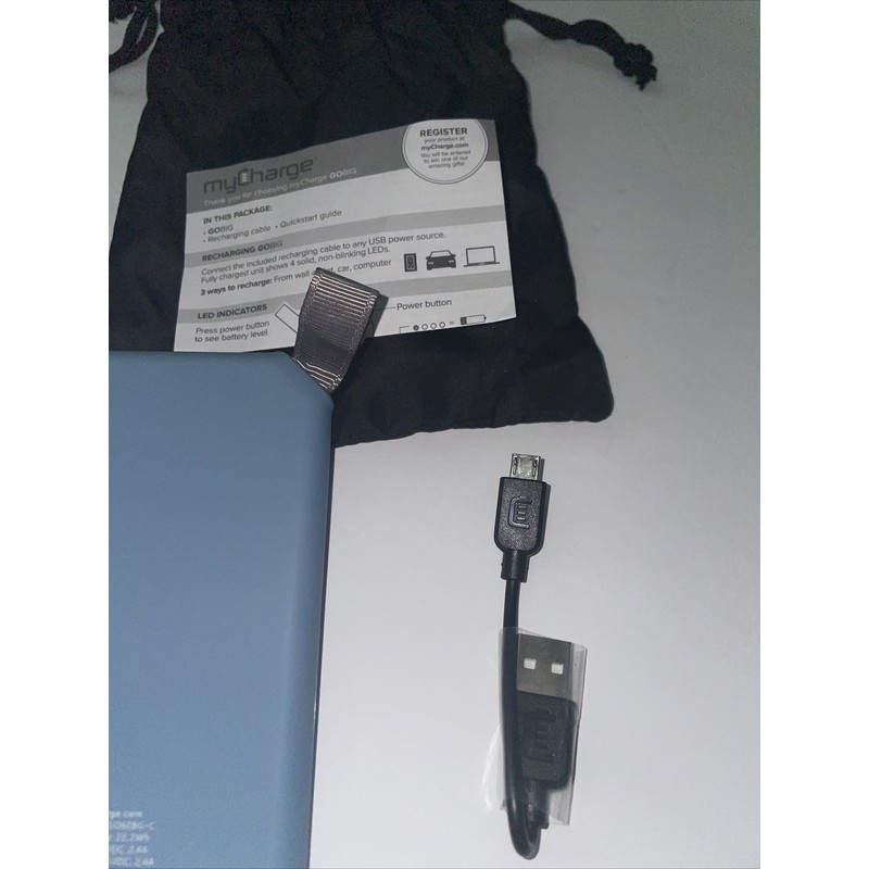 myCharge GO BIG Portable Charger 6000mAh External Battery Pack with