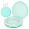 VCAREU Retainer Case, Slim Aligner Case Compatible with Invisalign, Cute
