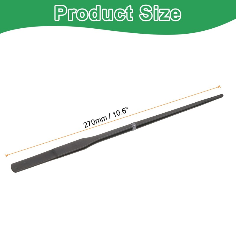 sourcing map 4pcs Long Tweezers 10.6 Inch Stainless Steel Tweezers