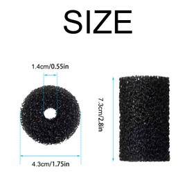 Carkio 12 Packs High Density Pool Hose Tail Scrubbers Repacment Compatible with Polaris Pool Cleaner, Fits for Polaris 180 280 360 380, 3900 Sweep Pool Cleaner Parts